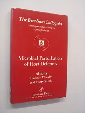 Couverture du produit · Microbial Perturbation of Host Defenses