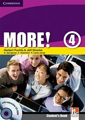 Couverture du produit · More! Level 4 Student's Book with Interactive CD-ROM