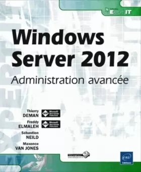 Couverture du produit · Windows Server 2012 - Administration avancée