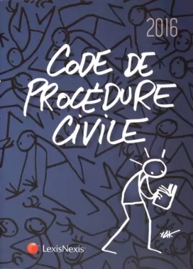 Couverture du produit · Code de procédure civile 2016 : Jaquette Elyx