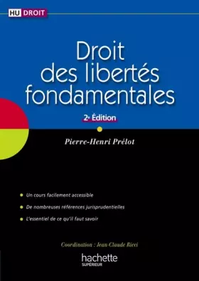 Couverture du produit · Droit des libertés fondamentales