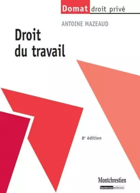 Couverture du produit · Droit du travail