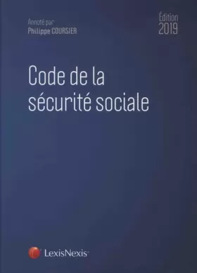 Couverture du produit · Code de la sécurité sociale 2019