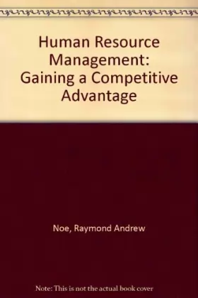 Couverture du produit · Human Resource Management: Gaining a Competitive Advantage