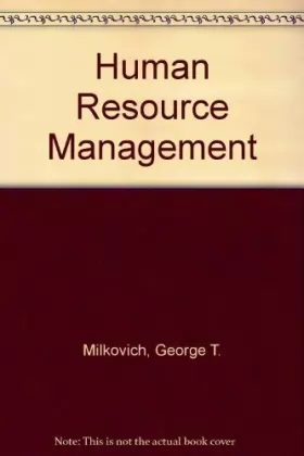 Couverture du produit · Human Resource Management
