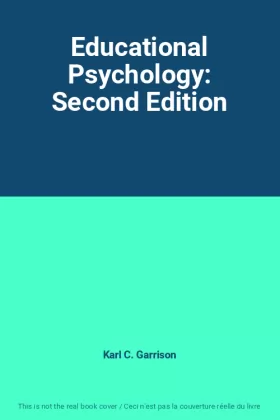 Couverture du produit · Educational Psychology: Second Edition