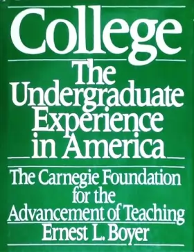 Couverture du produit · College: The Undergraduate Experience in America