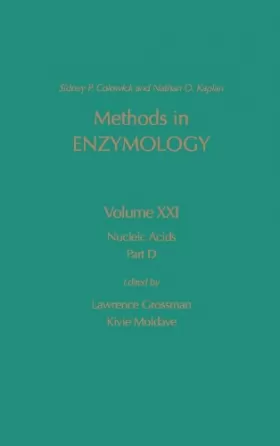 Couverture du produit · Methods in Enzymology, Part D .