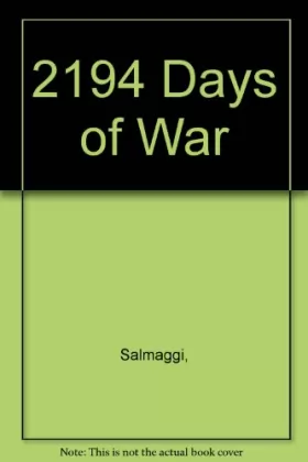 Couverture du produit · 2194 jours de guerre - Chronologie illustrée de la seconde guerre mondiale.
