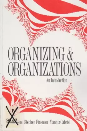 Couverture du produit · Organizing and Organizations: An Introduction