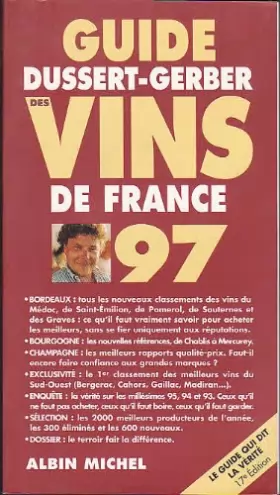 Couverture du produit · Guide des vins de France 1997