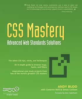 Couverture du produit · CSS Mastery: Advanced Web Standards Solutions