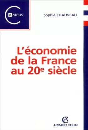 Couverture du produit · L'économie de la France au 20e siècle