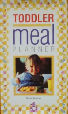Couverture du produit · Toddler Meal Planner