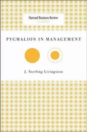 Couverture du produit · Pygmalion in Management
