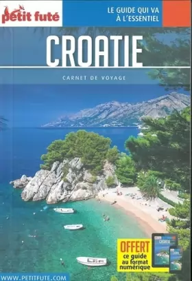 Couverture du produit · Guide Croatie 2018 Carnet Petit Futé