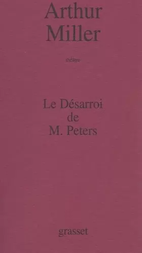 Couverture du produit · LE DESARROI DE M.PETERS