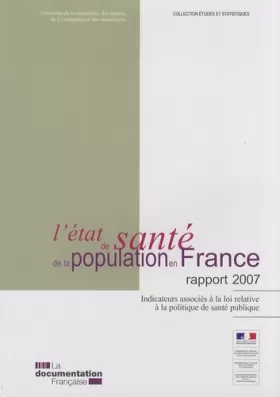 Couverture du produit · L'état de santé de la population en France