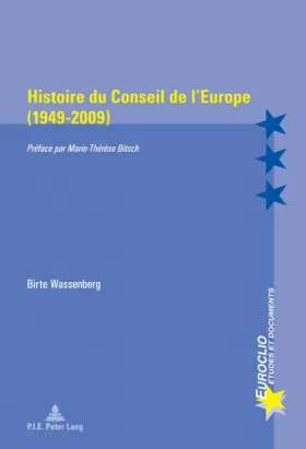 Couverture du produit · Histoire du Conseil de l'Europe (1949-2009)