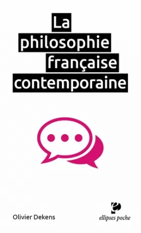 Couverture du produit · La philosophie française contemporaine