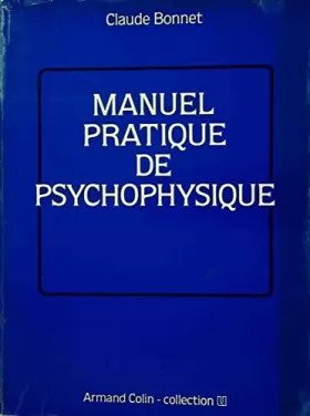 Couverture du produit · Manuel pratique de psychophysique