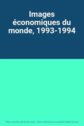 Couverture du produit · Images économiques du monde, 1993-1994