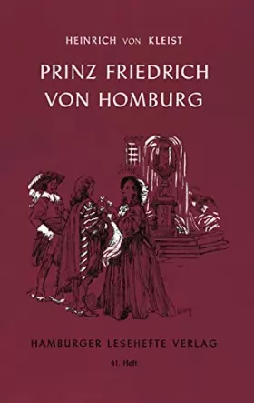 Couverture du produit · Prinz Friedrich von Homburg.