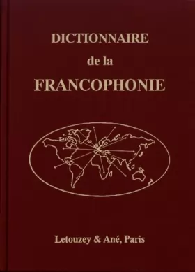 Couverture du produit · Dictionnaire général de la Francophonie