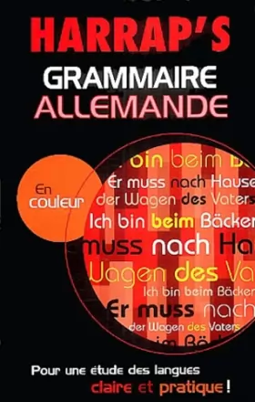 Couverture du produit · Harrap's : Grammaire allemande