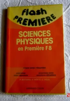 Couverture du produit · Sciences physiques, 1ère F8