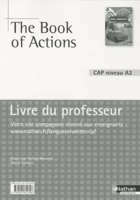 Couverture du produit · The Book of Actions - CAP niveau A2