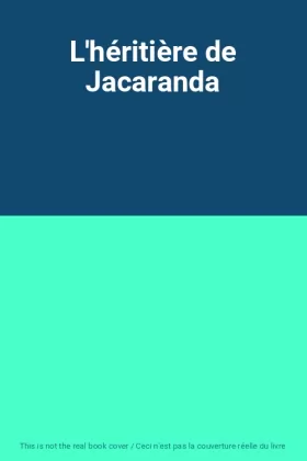 Couverture du produit · L'héritière de Jacaranda