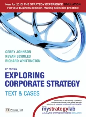 Couverture du produit · Exploring Corporate Strategy with MyStrategyLab: Text & Cases