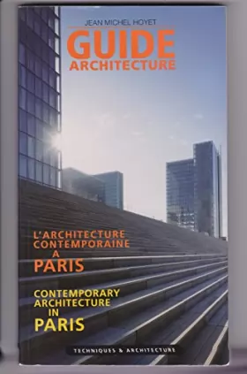 Couverture du produit · Guide de l'architecture contemporaine à Paris