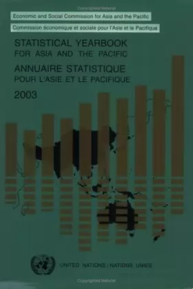 Couverture du produit · Annuaire statistique pour l'Asie et le Pacifique 2003