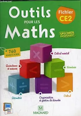 Couverture du produit · OUTILS POUR LES MATHS - FICHIER CE2 - SPECIMEN ENSEIGNANT