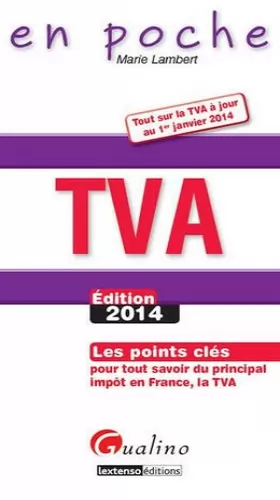 Couverture du produit · En poche TVA 2014