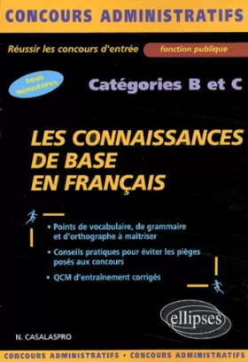 Couverture du produit · Les connaissances de base en français : Catégories B et C
