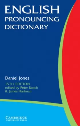 Couverture du produit · English Pronouncing Dictionary