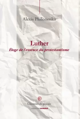 Couverture du produit · Luther : Eloge du Protestantisme