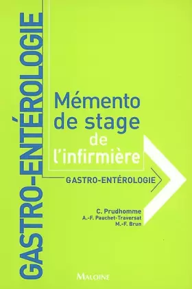 Couverture du produit · Gastro-entérologie