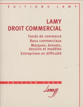 Couverture du produit · Lamy Droit commercial