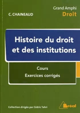 Christel Chaineaud - Histoire du droit et des institutions