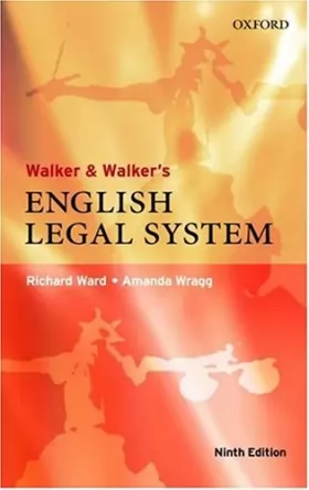 Couverture du produit · Walker And Walker's English Legal System