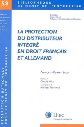 Couverture du produit · La protection du distributeur intégré en droit français et allemand