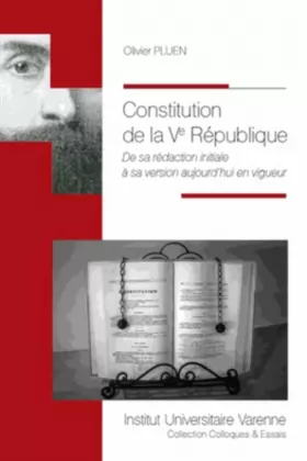 Couverture du produit · Constitution de la Ve République. De sa rédaction