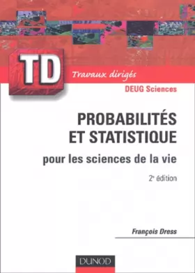 Couverture du produit · TD de probabilités et statistique pour les sciences de la vie