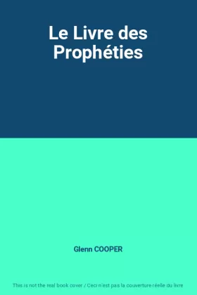Couverture du produit · Le Livre des Prophéties