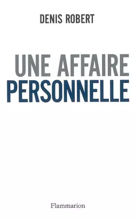 Couverture du produit · Une affaire personnelle