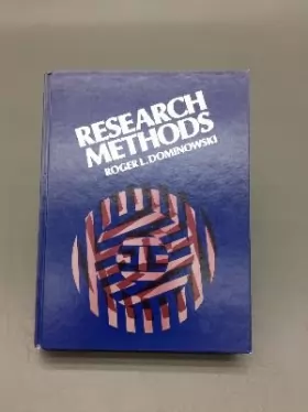 Couverture du produit · Research Methods